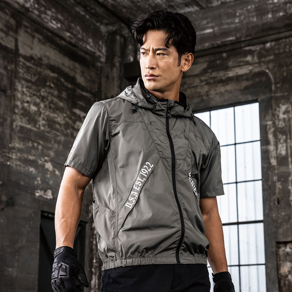 VOLTCOOL ボルトクール 半袖ブルゾン（ファン無し）ペルチェネックホルダー付