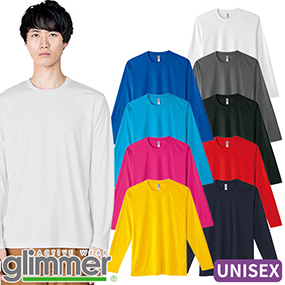 00352-AIL 3.5oz インターロックドライ長袖Tシャツ SS～LL
