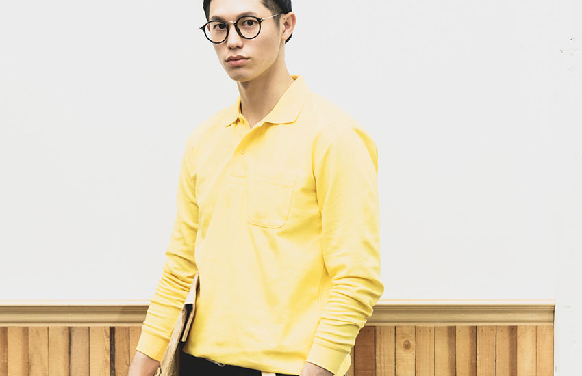 5.8oz T/C長袖ポロシャツ（ポケット付） SS～LL