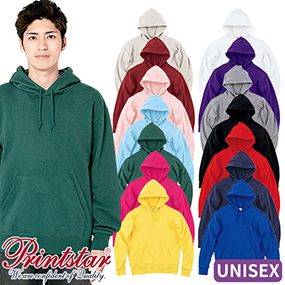 00188-NNH 9.7oz スタンダードWフードプルパーカー XS～2XL
