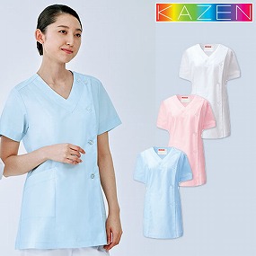 527-30、527-31、527-33 女子V衿調理衣 半袖