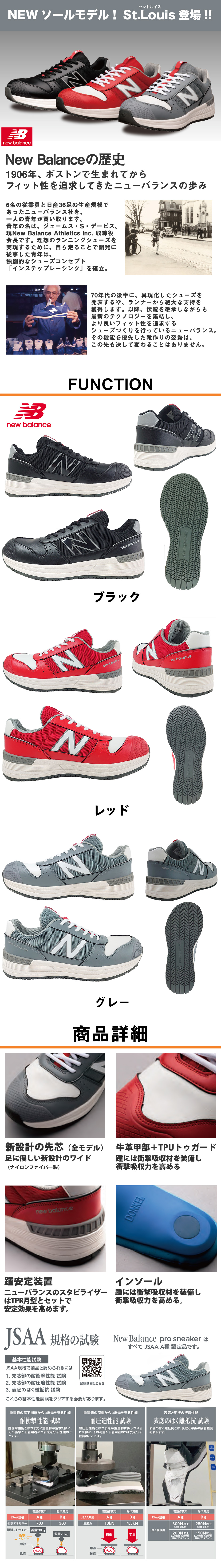 New Balance St.Louis ニューバランス セントルイス