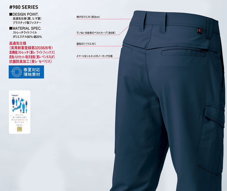 ベントレーションカーゴパンツ
