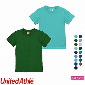 500102 5.6オンス ハイクオリティー Tシャツ キッズ(90～160cm) 寒色