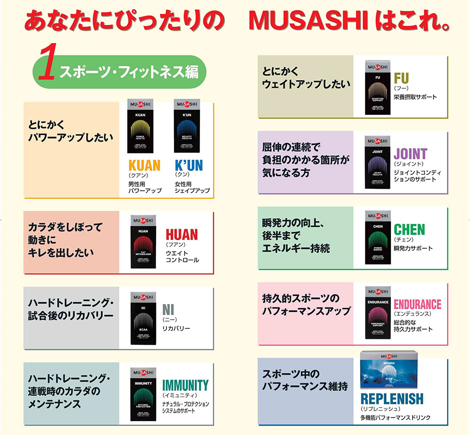 MUSASHI CHEN(チェン) 8本入
