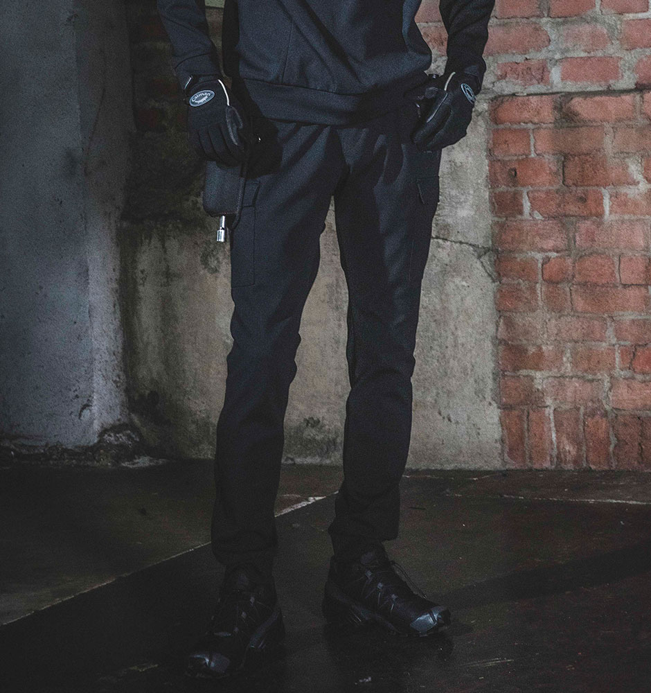 HOP-SCOT エアライトニット ワークカーゴ（厚手）6.2oz