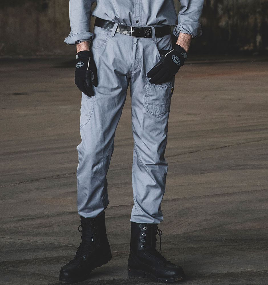 HOP-SCOT 綿100%カーゴパンツ（薄手）4.7oz