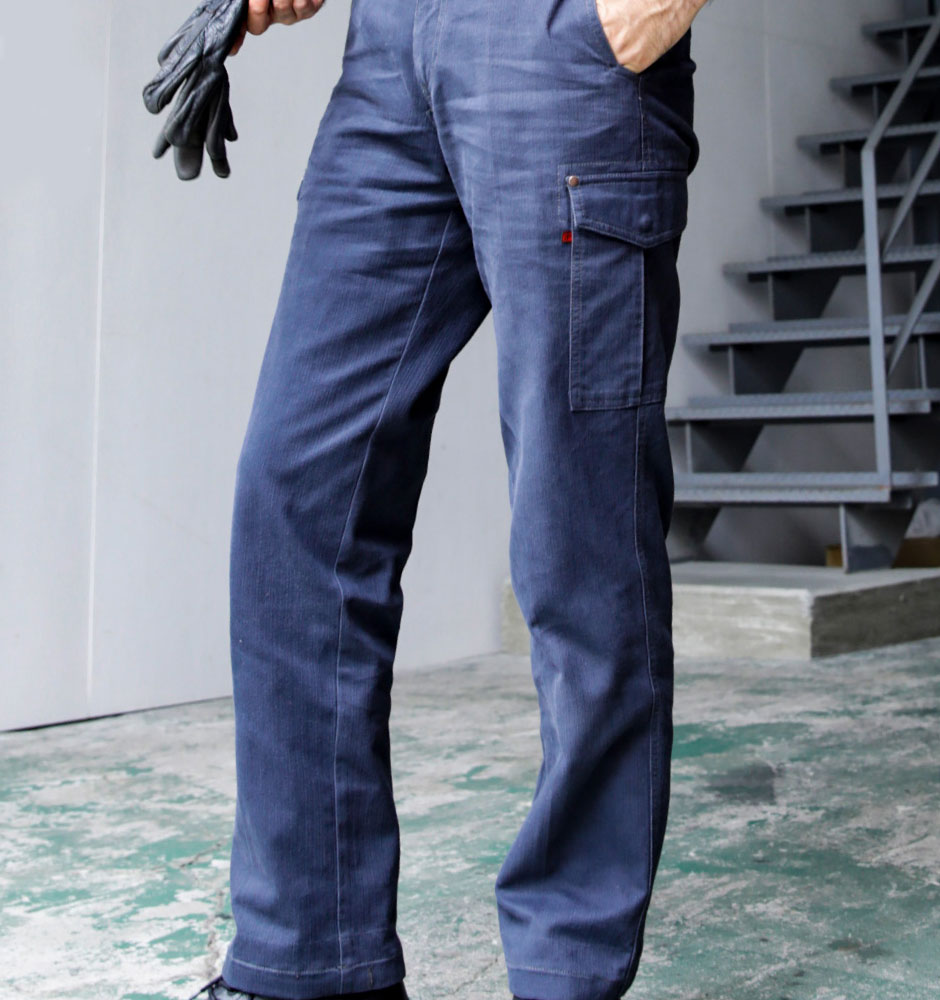 HOP-SCOT ノータックカーゴパンツ（厚手）10oz