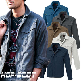 7909 HOP-SCOT 長袖ブルゾン（厚手）10oz