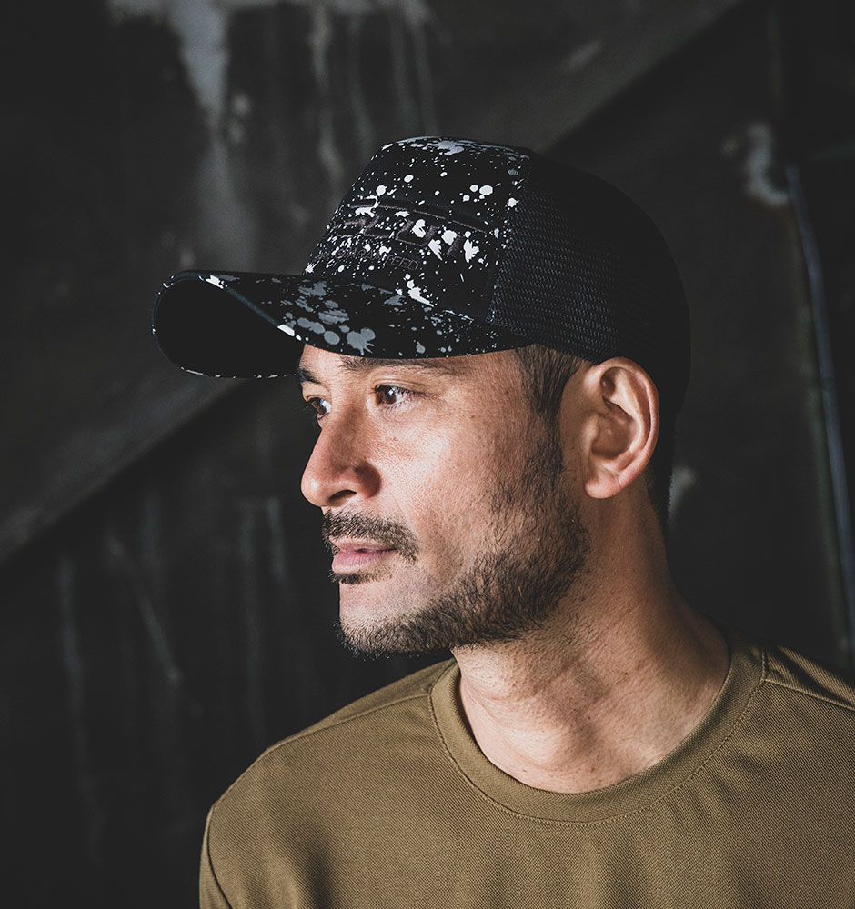 HOP-SCOT ペイントメッシュキャップ