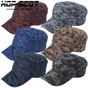 9440 HOP-SCOT カモフラージュカジュアルキャップ