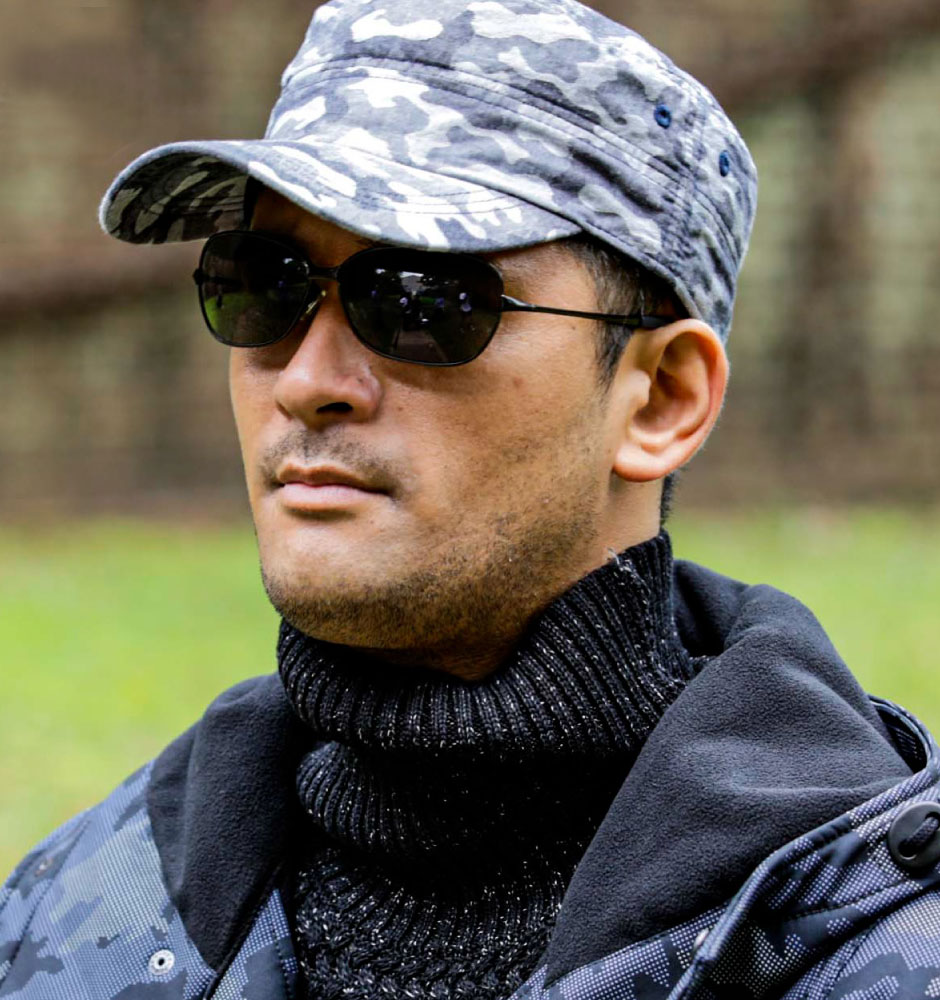 HOP-SCOT カモフラージュカジュアルキャップ