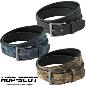 0913 HOP-SCOT ミリタリーパターンベルト