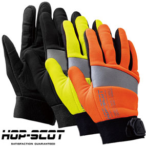 780051 HOP-SCOT ハイビス耐切創・防振手袋（タッチスクリーン対応）