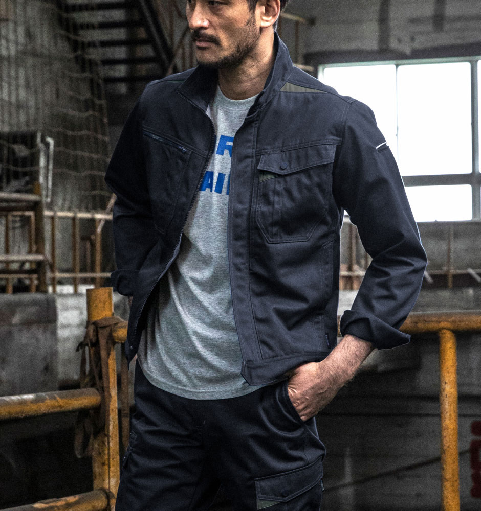 C's CLUB T/Cストレッチジャケット（厚手）7.4oz