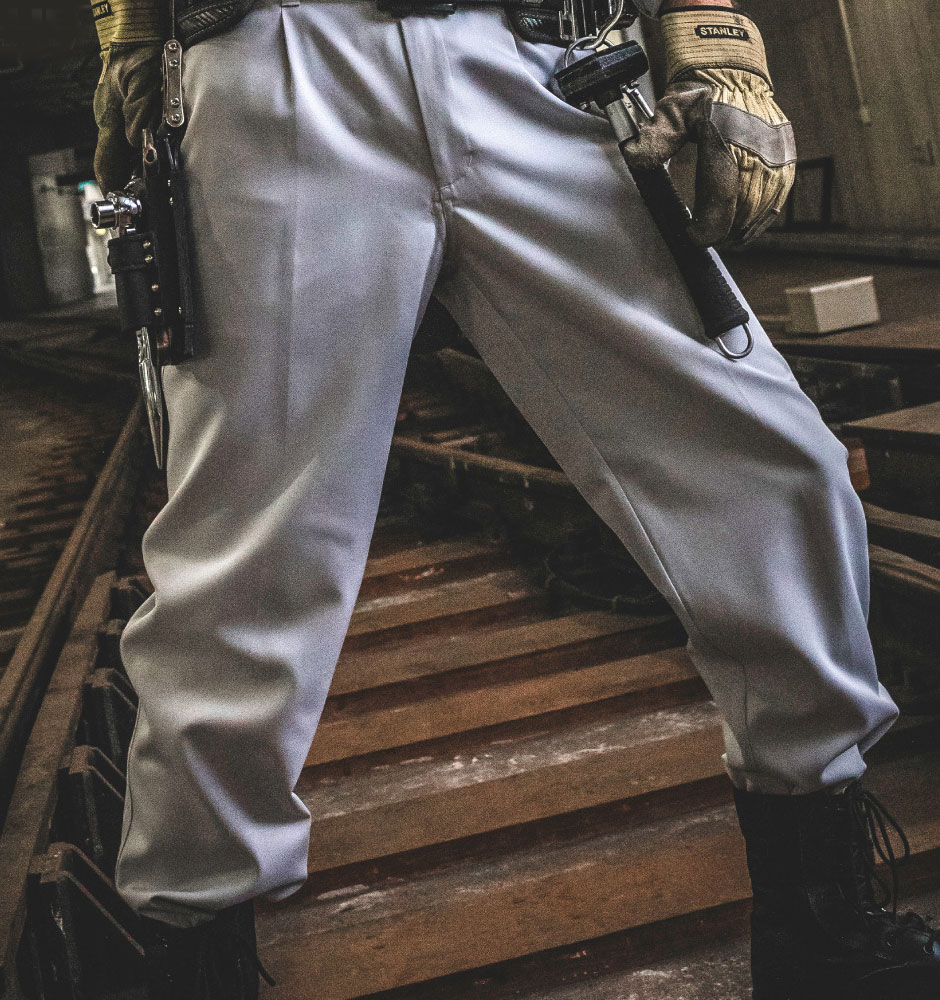 C's CLUB ワンタックスラックス（厚手）7.7oz