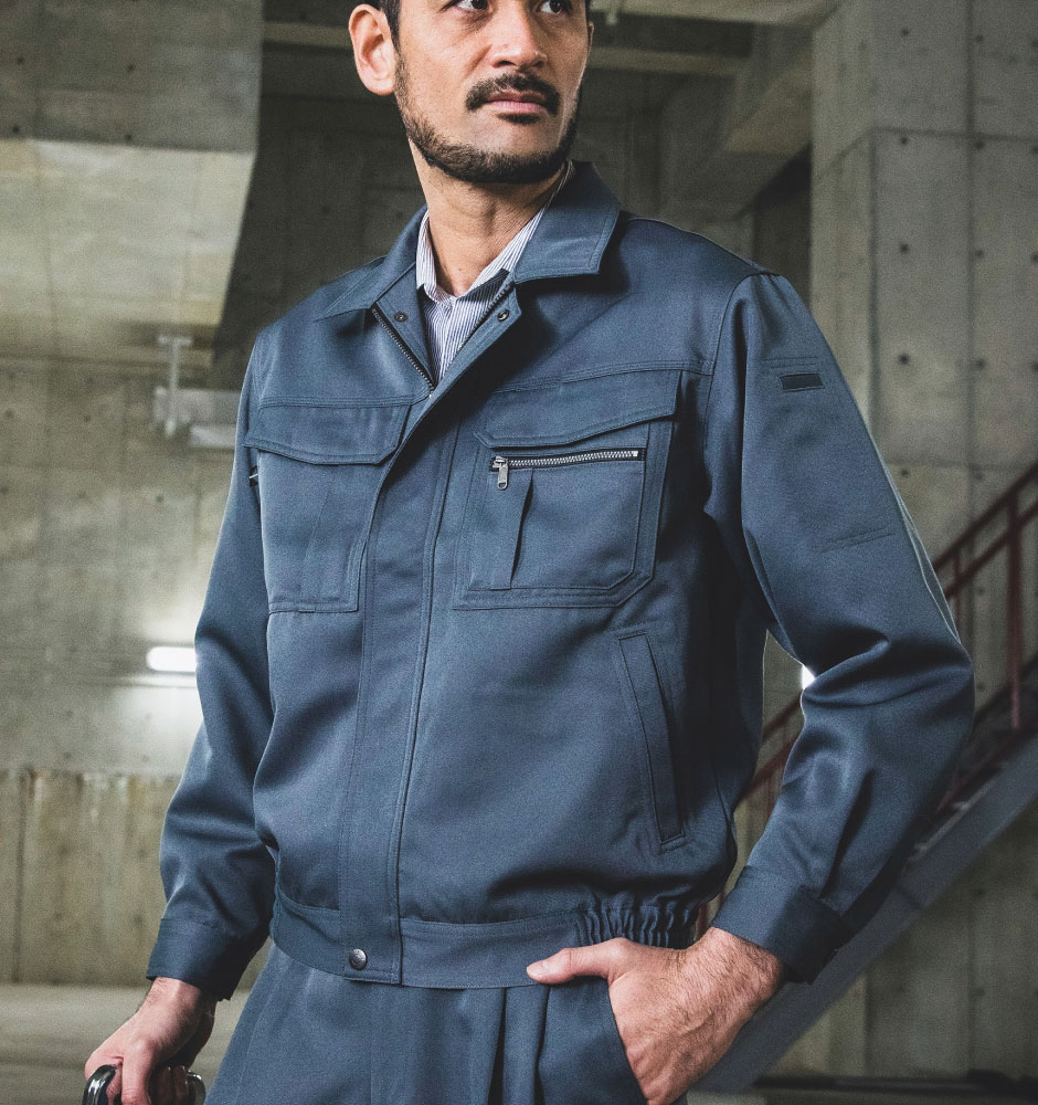 C's CLUB 長袖ブルゾン（厚手）7.4oz