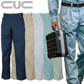 2403 CUC ツータックスラックス（厚手）7.4oz