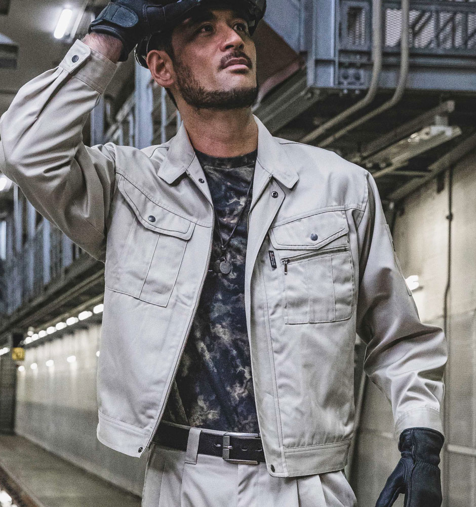 CUC 長袖ブルゾン（厚手）7.4oz