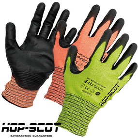 780055 HOP-SCOT デュラカット ハイビスニトリル耐切創手袋レベルE