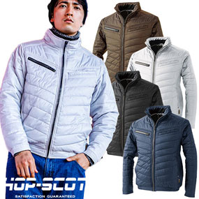 9249 HOP-SCOT 超軽ソロナ・シレー裏アルミブルゾン 5.3oz