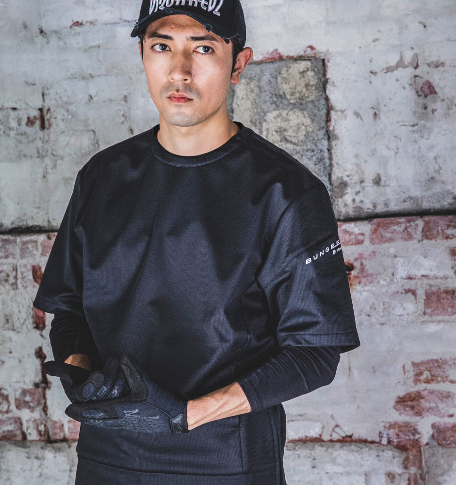 DOGMAN UR 防風ストレッチ半袖プルオーバー 8.8oz