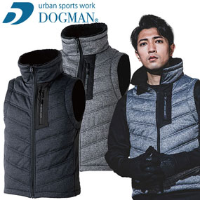 811002 DOGMAN UR フレックスライト ネックウォーマーベスト 9.5oz