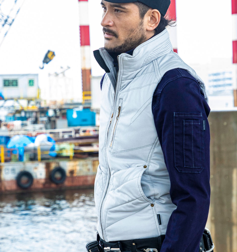 DOGMAN SELECTED ウォッシャブルウォームベスト 10.6oz