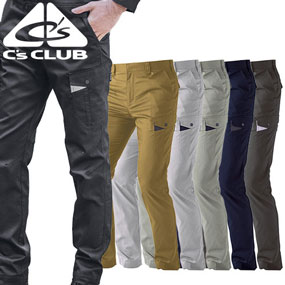 351015 C's CLUB T/Cストレッチカーゴパンツ（薄手）4.2oz