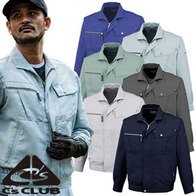 3008 C's CLUB 長袖ブルゾン（薄手）4oz