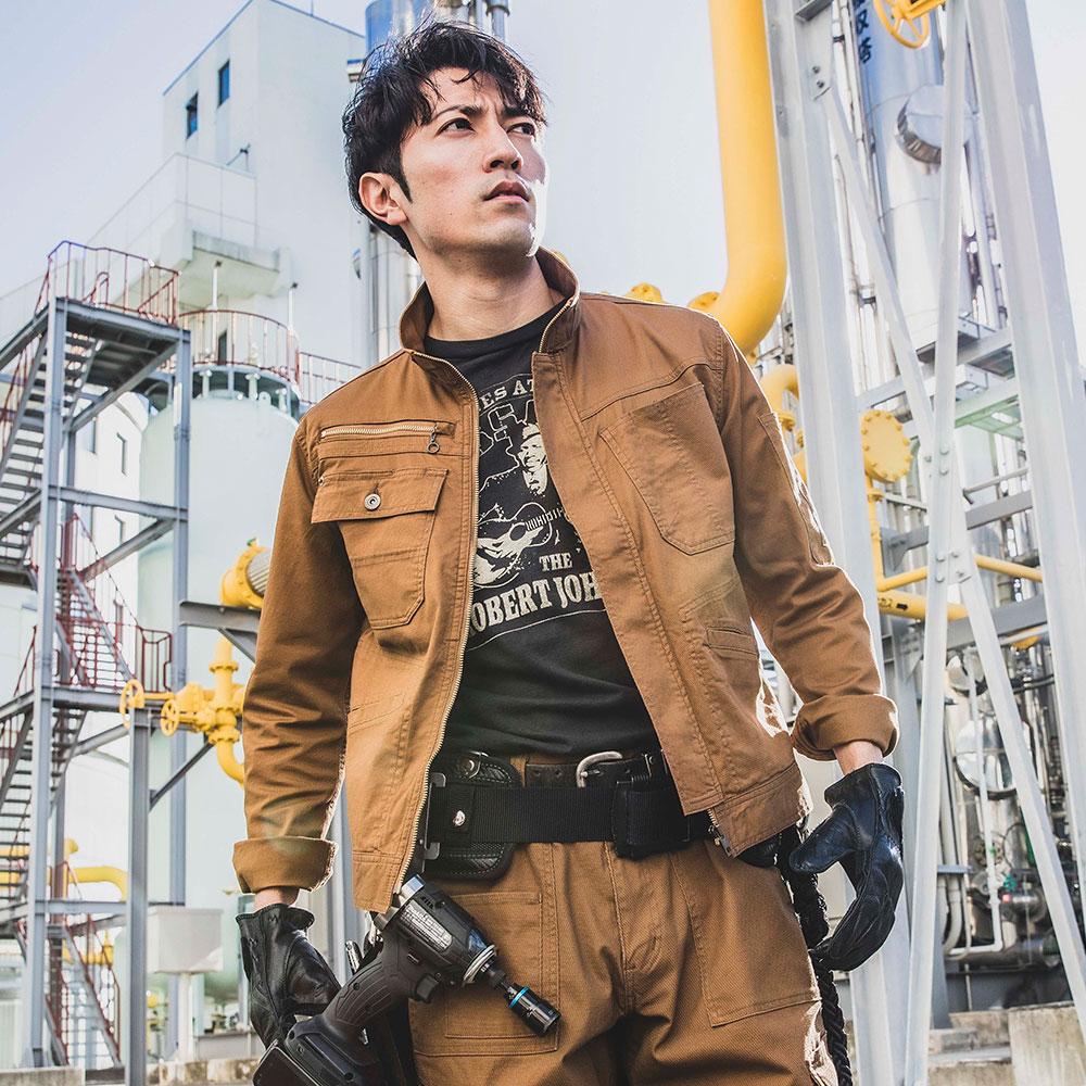 DOGMAN SELECTED ドビースリムストレッチ・長袖ジャケット