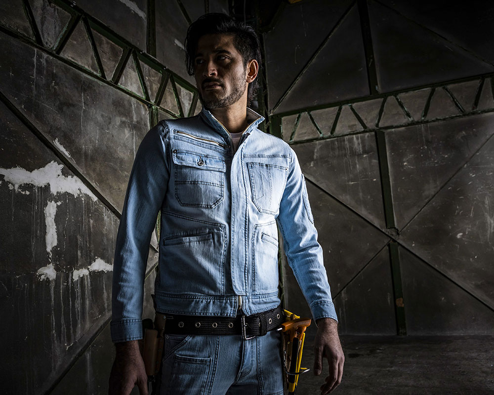 DOGMAN スリムストレッチ・スラブジャケット