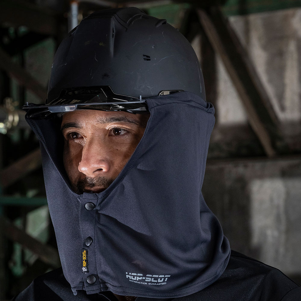 HOP-SCOT エアフリーズ 気化熱冷感タレ ヘルメット用