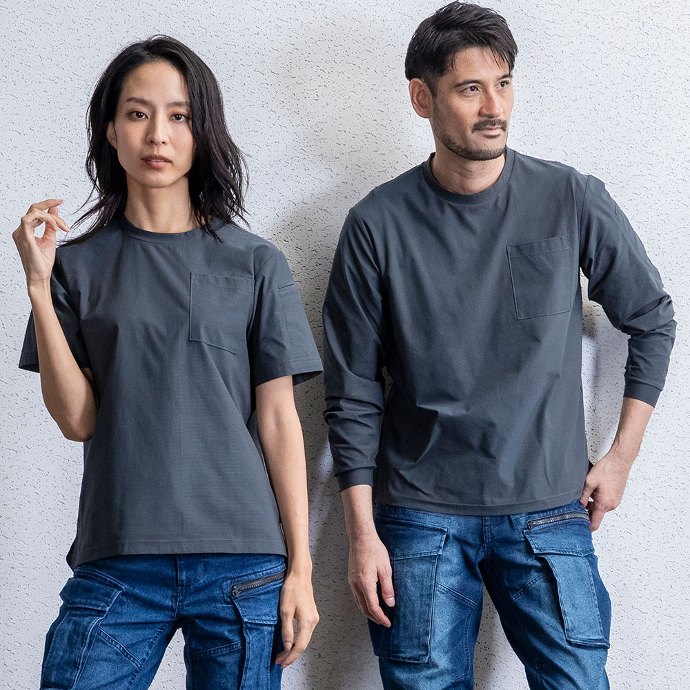 HOP-SCOT UVドライストレッチ半袖Tシャツ