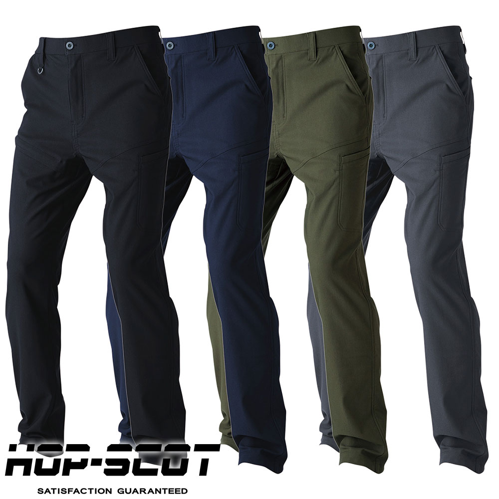 710035 HOP-SCOTヒートモーション裏シャギー起毛ストレッチパンツ