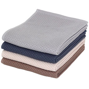 FP457709、FP457726、FP457728、FP457729 フェイスタオル ワッフル織りタオル ベーシックワッフル