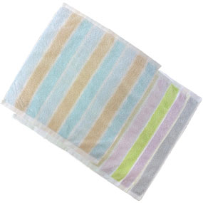 WP426601、WP426602、WP426604、WP426605、WP426629 ウォッシュタオル めちゃふわストライプ