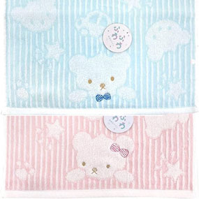 WO490501、WO490502 ウォッシュタオル スクールベア