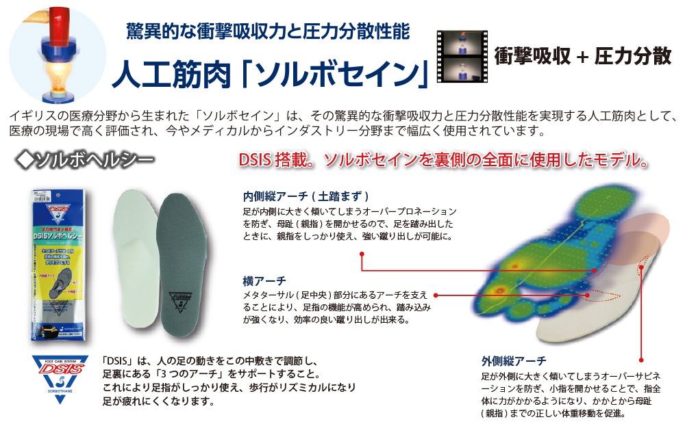 DSISソルボヘルシー フルインソールタイプ