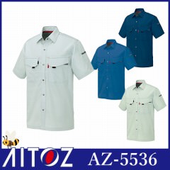 AZ-5536 半袖シャツ