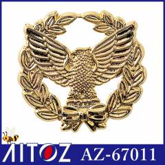 AZ-67011 帽章（オリーブと鳥）金