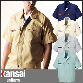 30201 kansai uniform カンサイユニフォーム K30201 半袖ブルゾン
