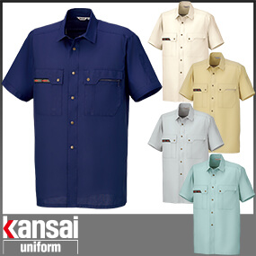 30203 kansai uniform カンサイユニフォーム K30203 半袖シャツ