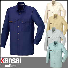 30204 kansai uniform カンサイユニフォーム K30204 長袖シャツ