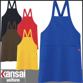 11 kansai uniform SOFT WORK カンサイユニフォームソフトワーク KS-001 ベーシックエプロン