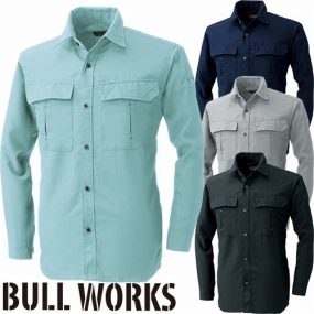 115 BULL WORKS 長袖シャツ