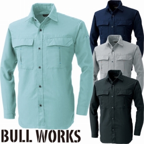 115 BULL WORKS 長袖シャツ