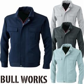 1113 BULL WORKS 長袖ブルゾン