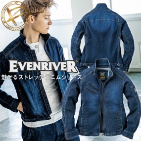 EVENRIVER ストレッチブラスト ブルゾン 上着 USD307 