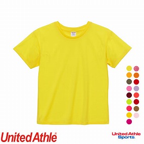 590003 4.1オンス ドライアスレチックTシャツ レディース 暖色・蛍光色